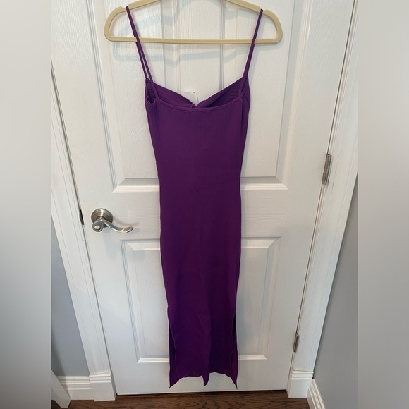 Purple Knit Dress - Picture 5 of 11